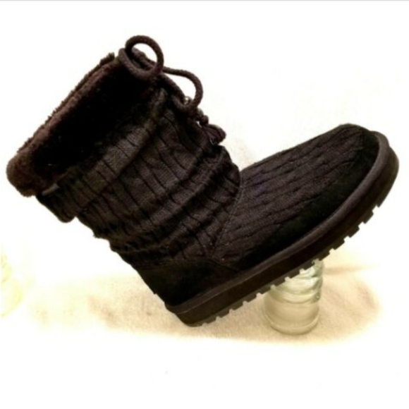 skechers knitted boots